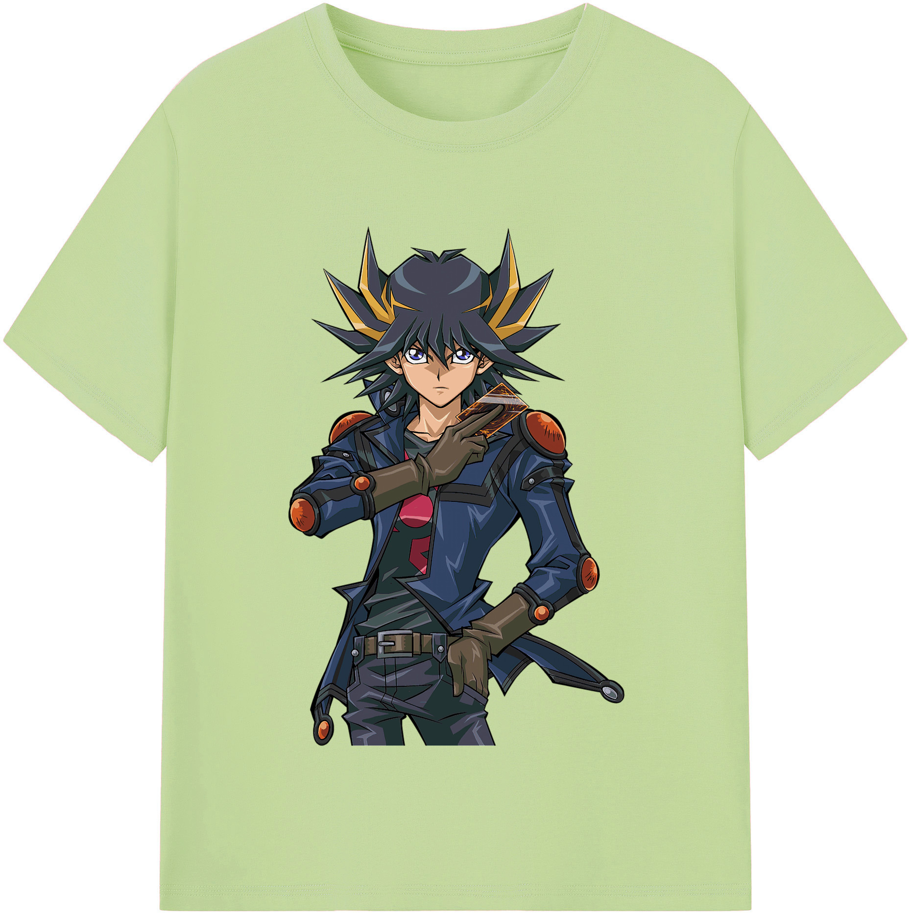 （画像用） 遊☆戯☆王 Yu-Gi-Oh! 綿100％半袖Tシャツ（フロントプリント）